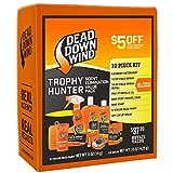 Dead Down Wind Trophy Hunter Kit | 10 Piece | Hunting Accessories | Odor Eliminator for Hunting Gear | Scent Blocker Laundry Detergent, Bar Soap, Field Spray, Lip Balm | Scent Elimination Value Pack